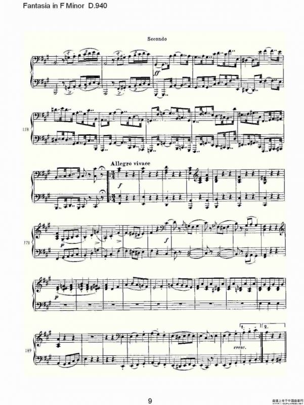 Fantasia in F Minor D.940（F小调幻想曲D.940）
