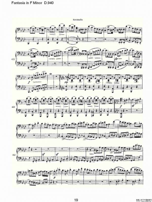 Fantasia in F Minor D.940（F小调幻想曲D.940）