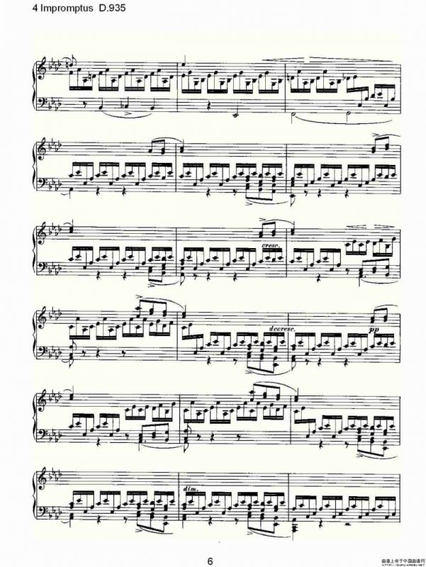 4 Impromptus D.935（4人即兴演奏D.935）