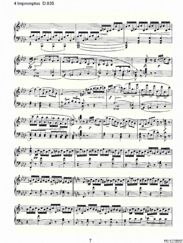4 Impromptus D.935（4人即兴演奏D.935）