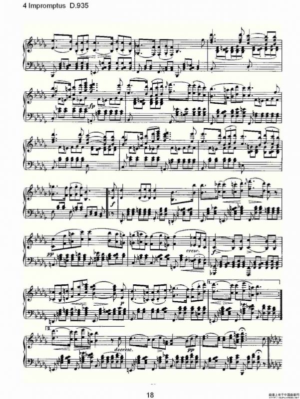 4 Impromptus D.935（4人即兴演奏D.935）
