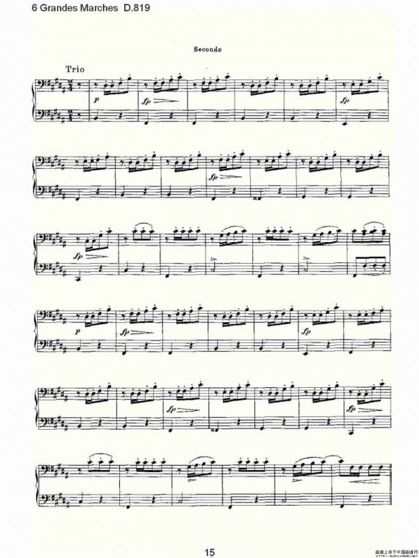 6 Grandes Marches D.819（6 贵族进行曲 D.819）