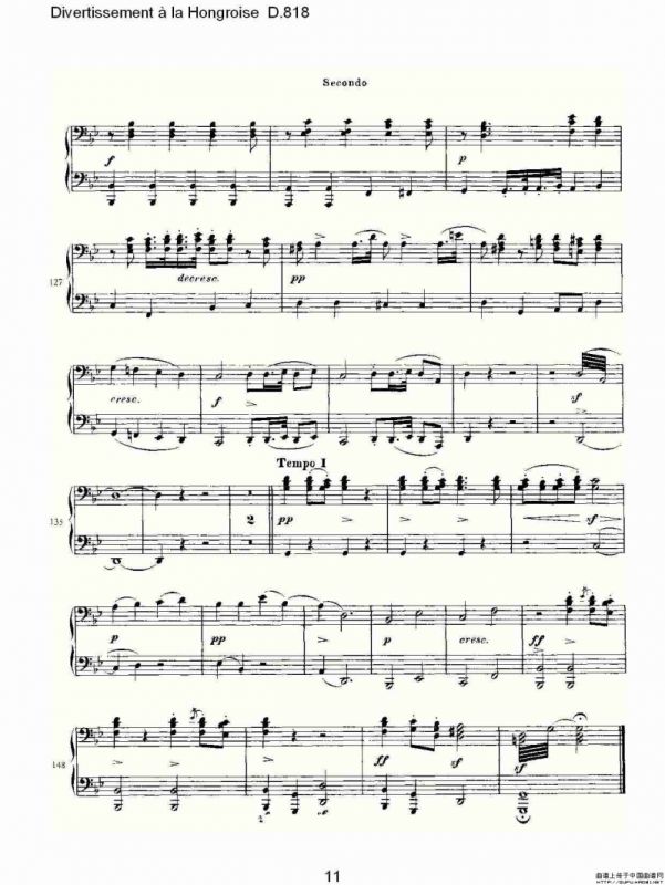Divertissement à la Hongroise D.818