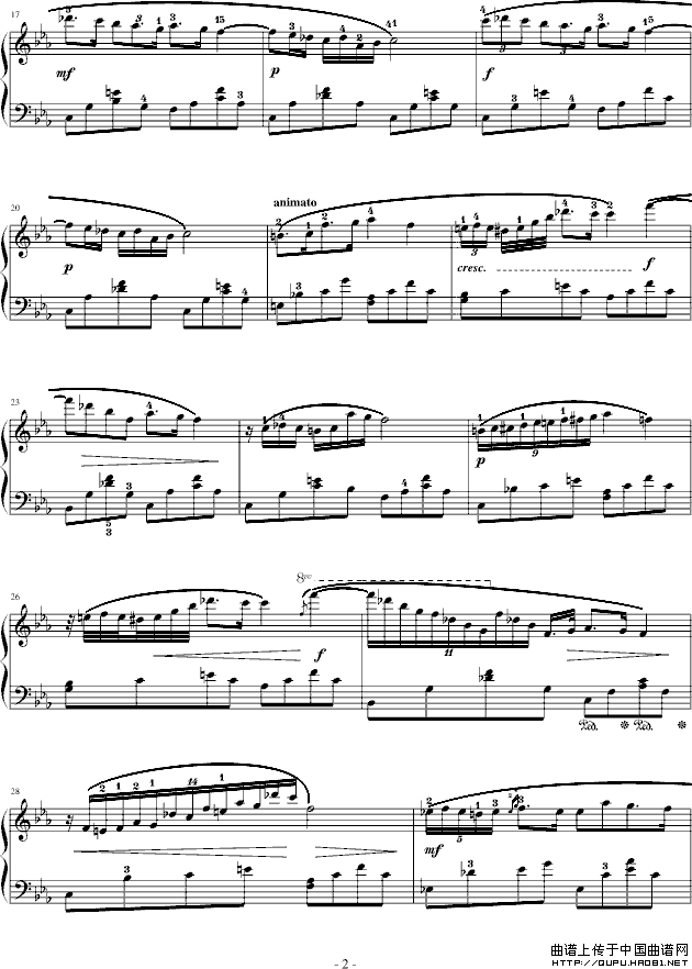 c小调夜曲（寒风制谱版）
