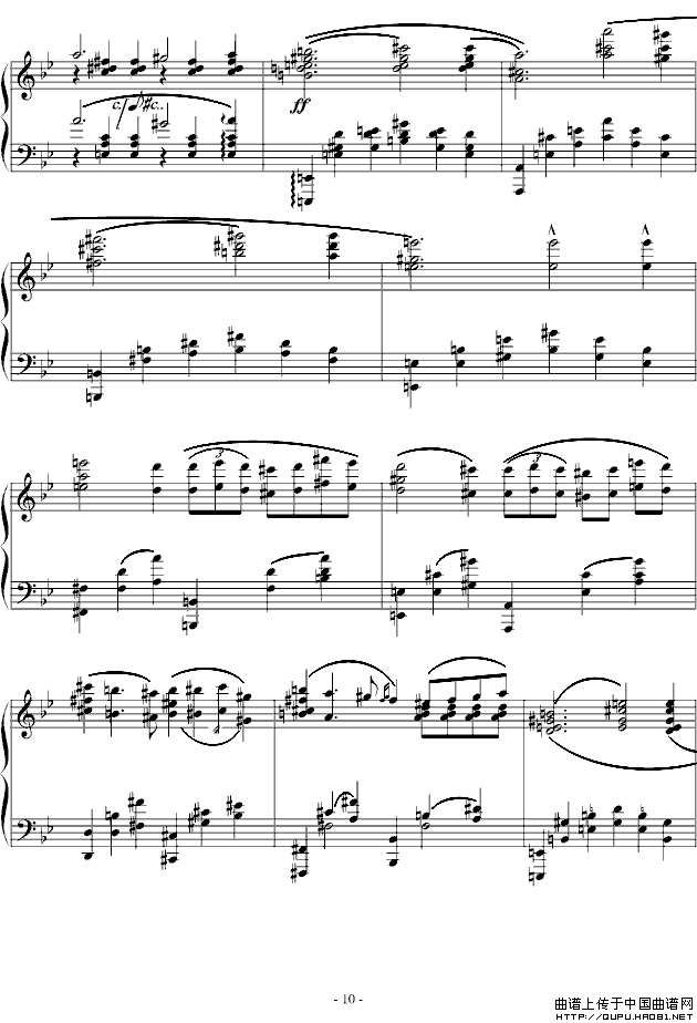 G minor Ballade（G小调叙事曲）（版本一）