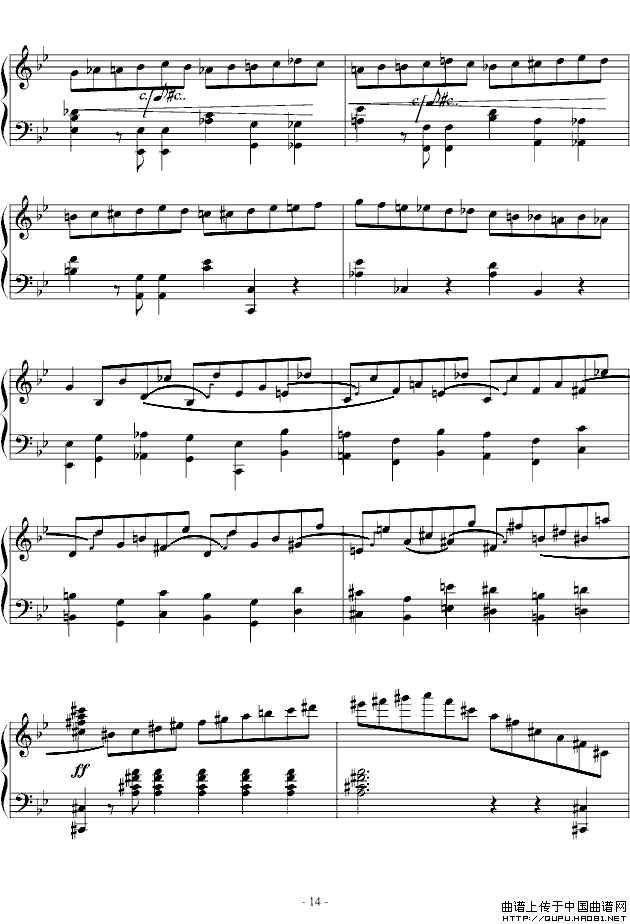 G minor Ballade（G小调叙事曲）（版本一）