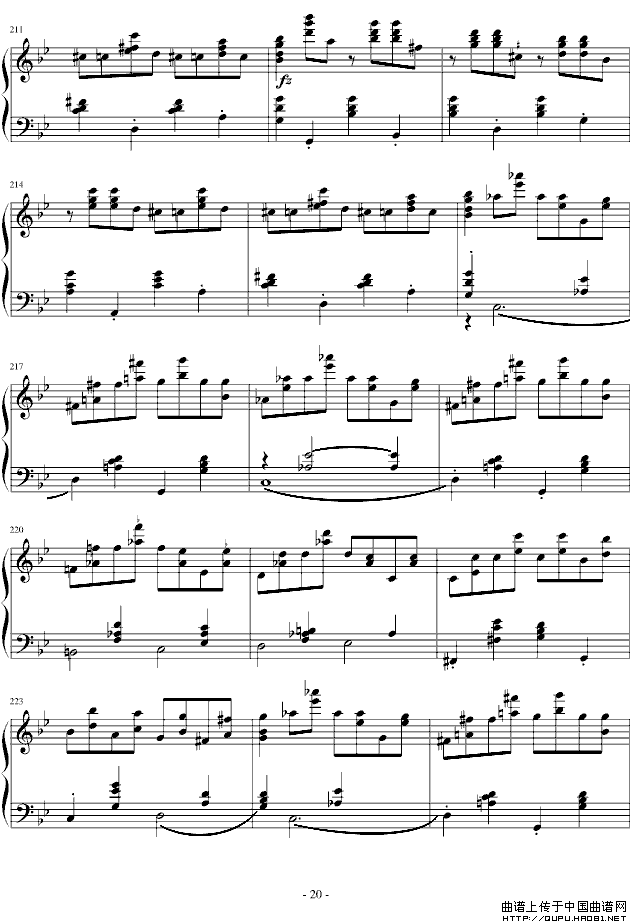 G minor Ballade（G小调叙事曲）（版本一）