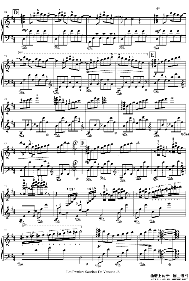 瓦妮莎的微笑（Camy制谱版）