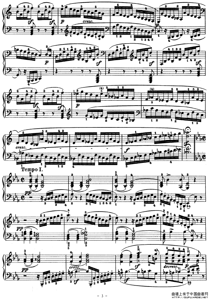 SONATE（第十三钢琴奏鸣曲-Op.27 No.1）