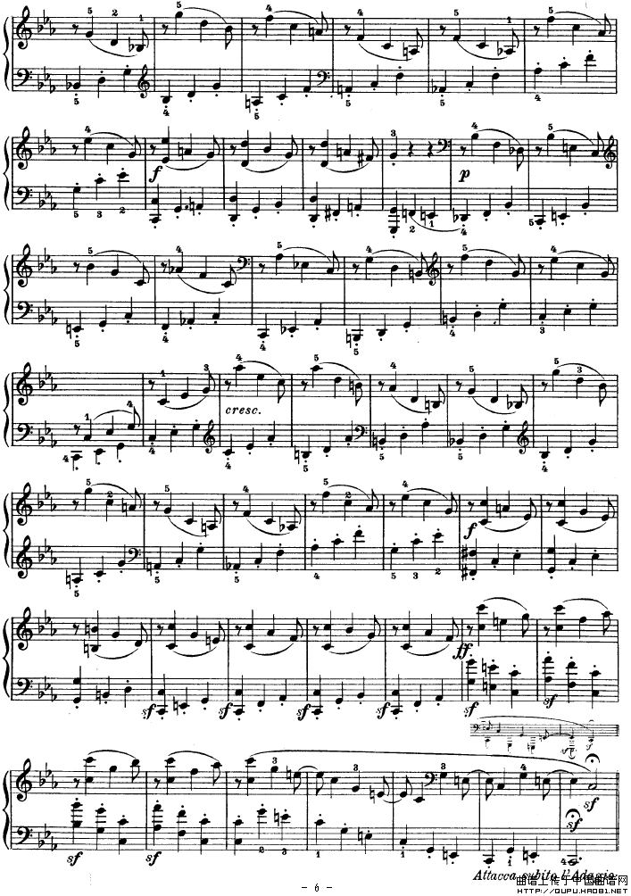 SONATE（第十三钢琴奏鸣曲-Op.27 No.1）