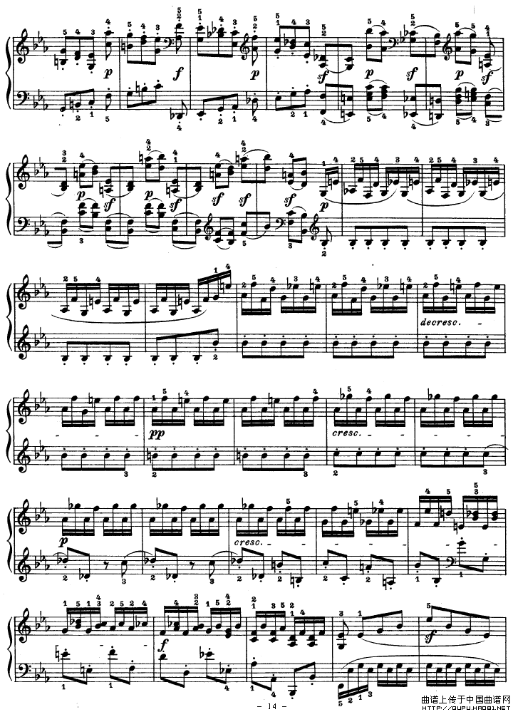 SONATE（第十三钢琴奏鸣曲-Op.27 No.1）