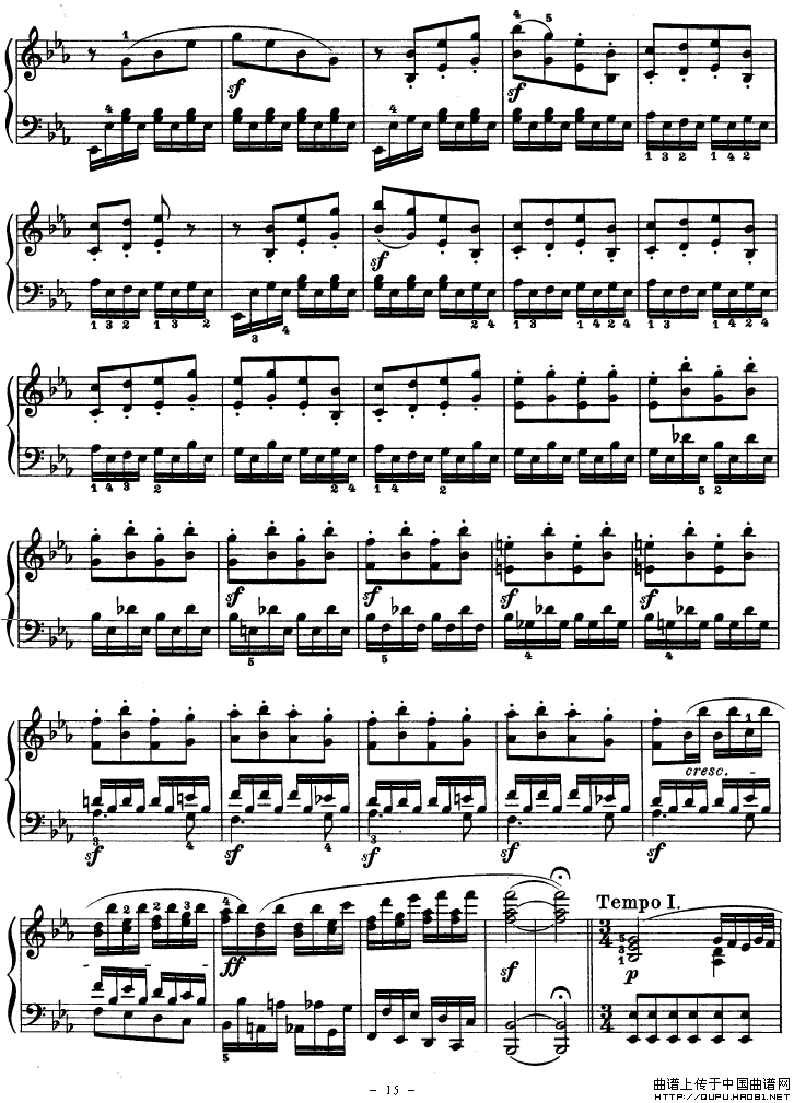 SONATE（第十三钢琴奏鸣曲-Op.27 No.1）