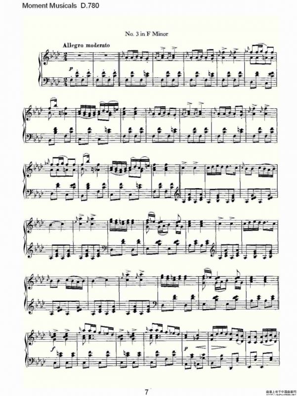 Moment Musicals D.780（6首音乐瞬间）