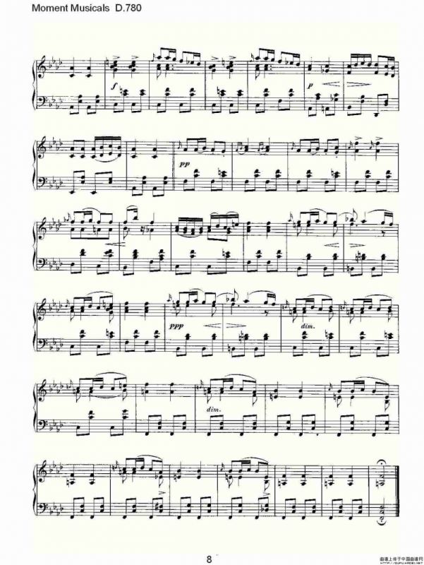 Moment Musicals D.780（6首音乐瞬间）