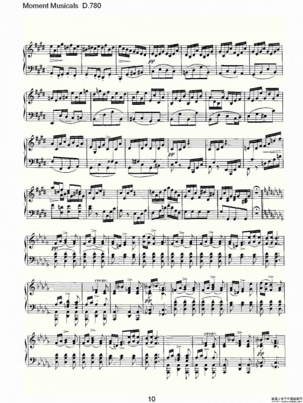Moment Musicals D.780（6首音乐瞬间）