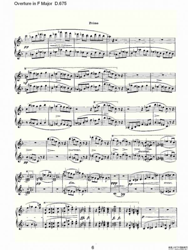 Overture in F Major D.675（Ｆ大调序曲 D.675）