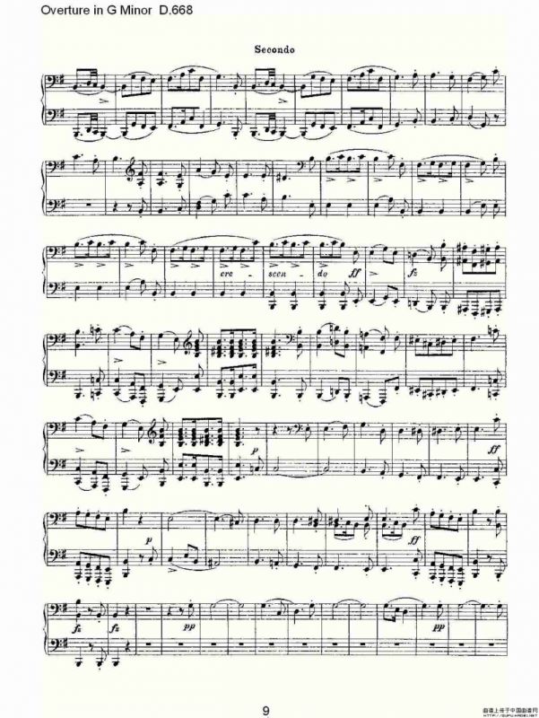 Overture in G Minor D.668（Ｇ小调序曲 D.668）