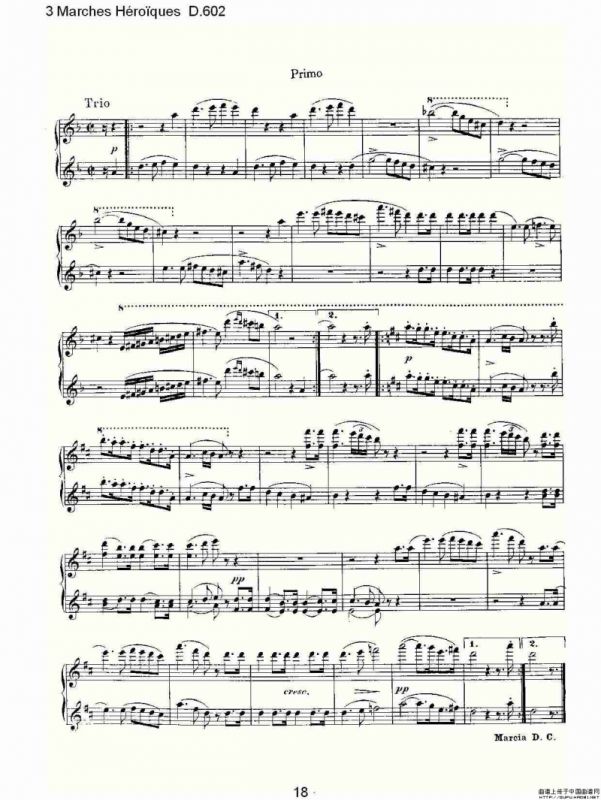 3 Marches Héro?ques D.602（3 进行曲Héro?que）