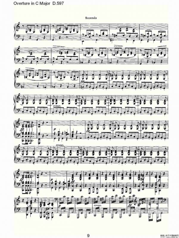 Overture in C Major D.597（Ｃ大调序曲 D.597）