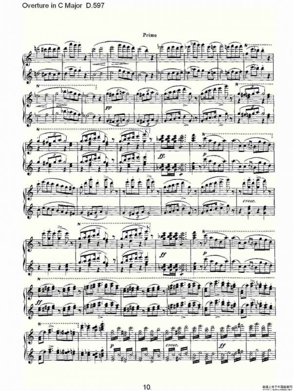 Overture in C Major D.597（Ｃ大调序曲 D.597）