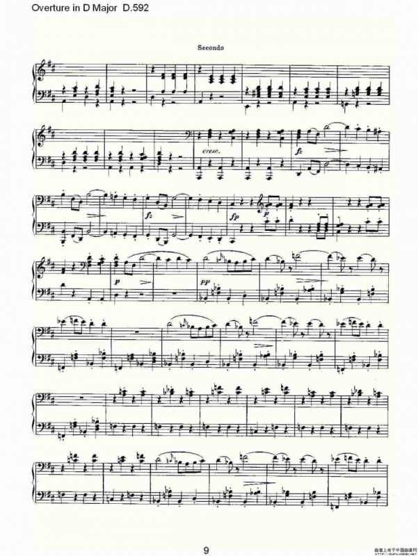 Overture in D Major D.592（Ｄ大调序曲 D.592）