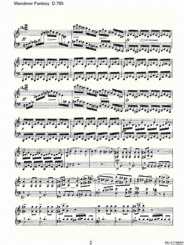 Wanderer Fantasy D.760（幻想的流浪者 D.760）