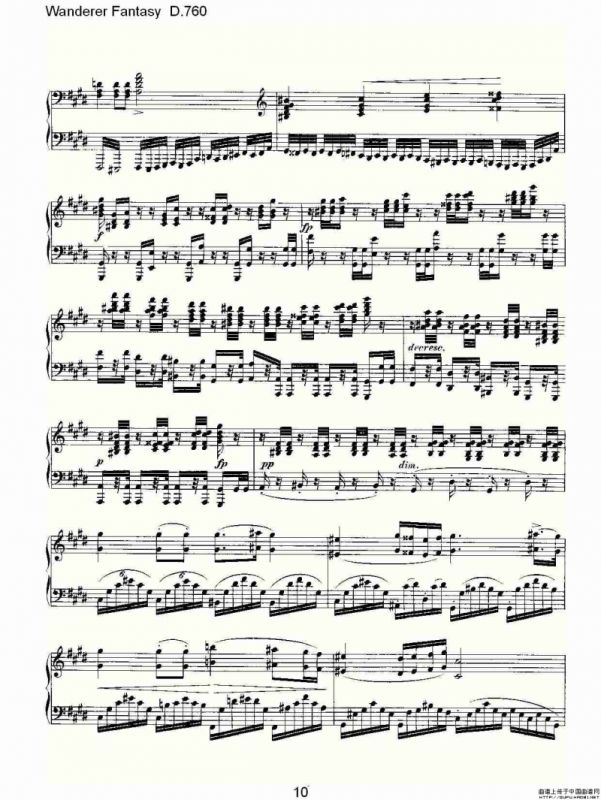 Wanderer Fantasy D.760（幻想的流浪者 D.760）