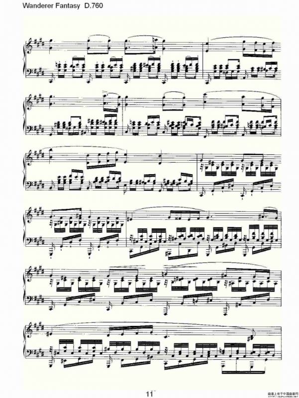 Wanderer Fantasy D.760（幻想的流浪者 D.760）