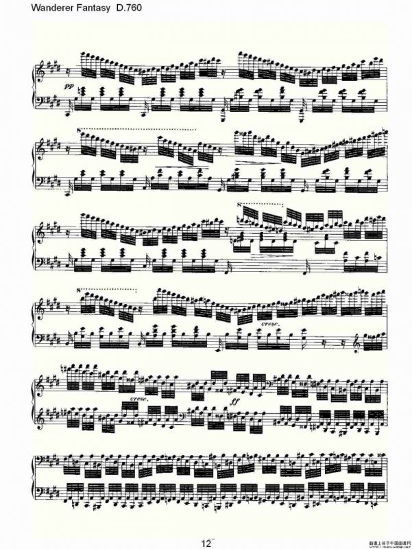 Wanderer Fantasy D.760（幻想的流浪者 D.760）