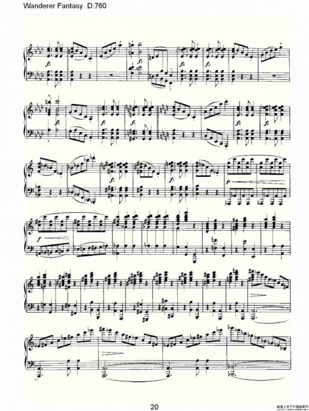 Wanderer Fantasy D.760（幻想的流浪者 D.760）