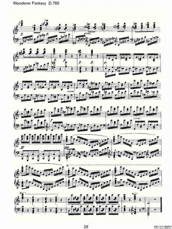 Wanderer Fantasy D.760（幻想的流浪者 D.760）