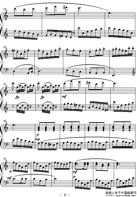 《神雕侠侣交响乐》改编钢琴曲：小龙女主题