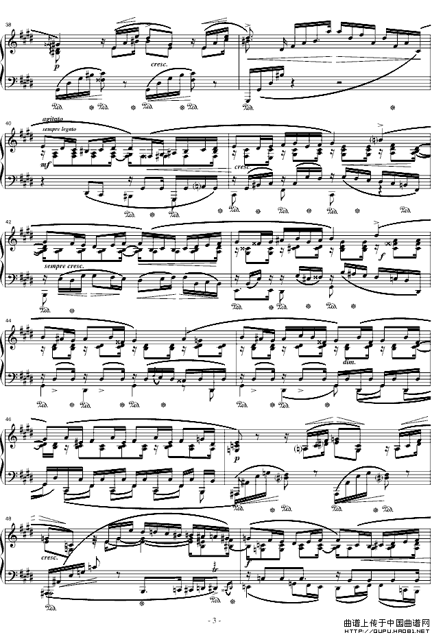 降E大调夜曲（op.62-2）