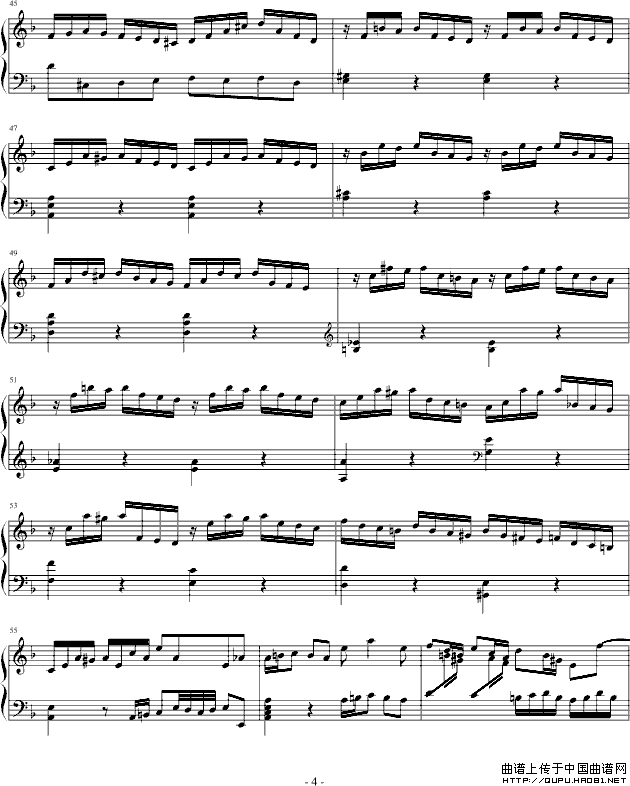 Concerto（巴赫第一键盘乐协奏）