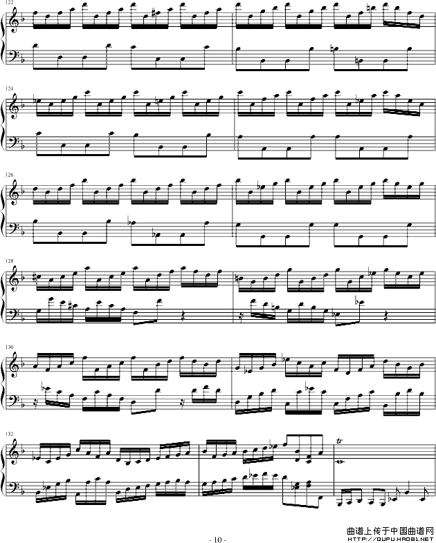 Concerto（巴赫第一键盘乐协奏）