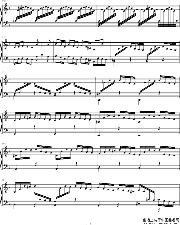 Concerto（巴赫第一键盘乐协奏）