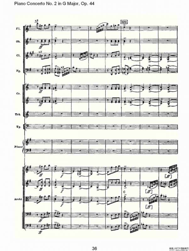 G大调第二钢琴协奏曲, Op.44第三乐章（二）