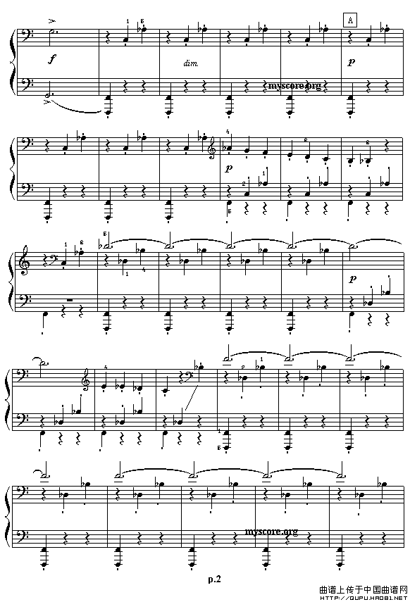 艾金娜与马塞拉涅尼亚双人舞（四手联弹之二）