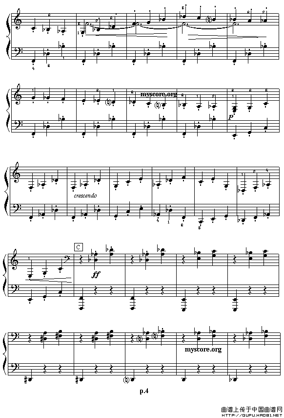 艾金娜与马塞拉涅尼亚双人舞（四手联弹之二）