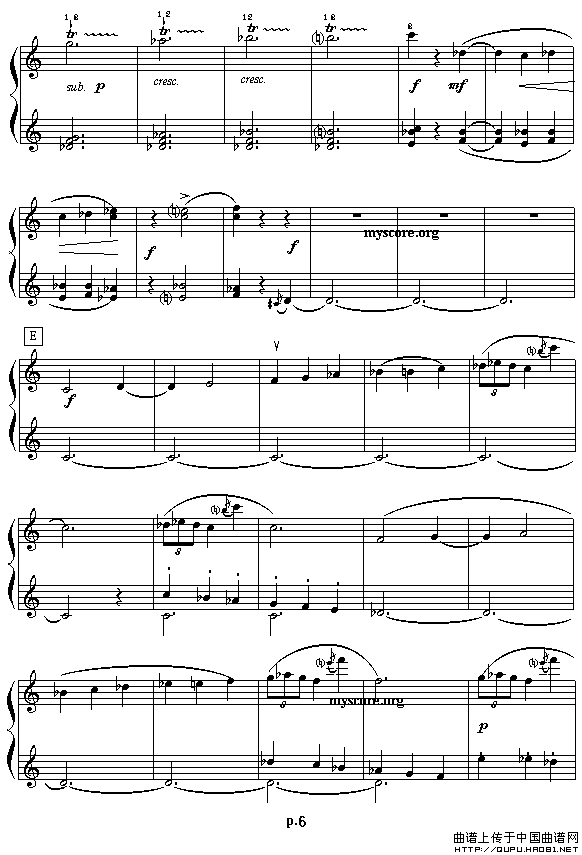 艾金娜与马塞拉涅尼亚双人舞（四手联弹之一）