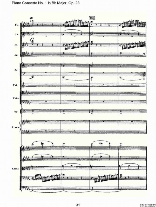 Bb大调第一钢琴协奏曲,Op.23第三乐章（二）