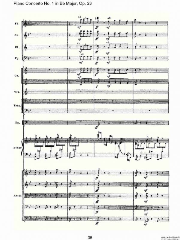 Bb大调第一钢琴协奏曲,Op.23第三乐章（二）