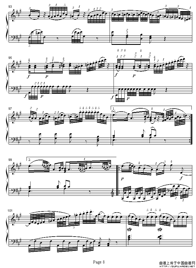 A大调钢琴奏鸣曲