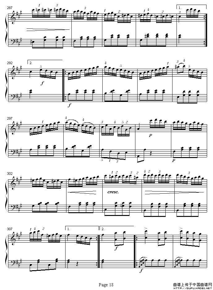 A大调钢琴奏鸣曲