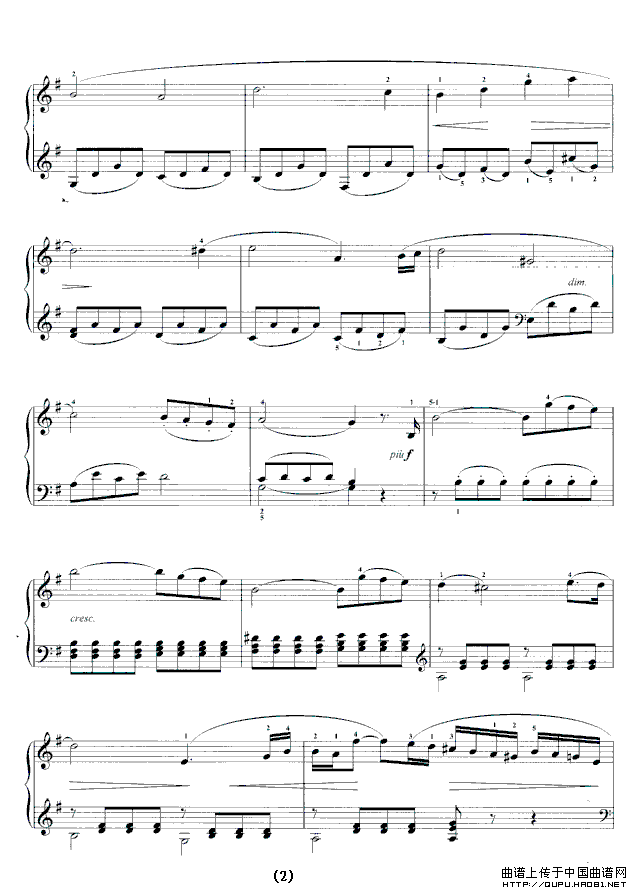 “悲怆”奏鸣曲Op.13（第二乐章：如歌的慢板）