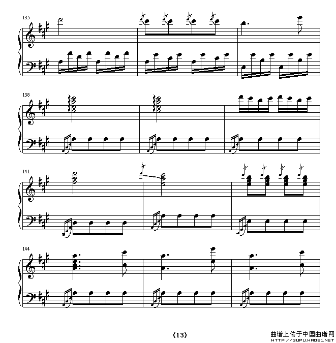 土耳其进行曲（还没考级记谱版）