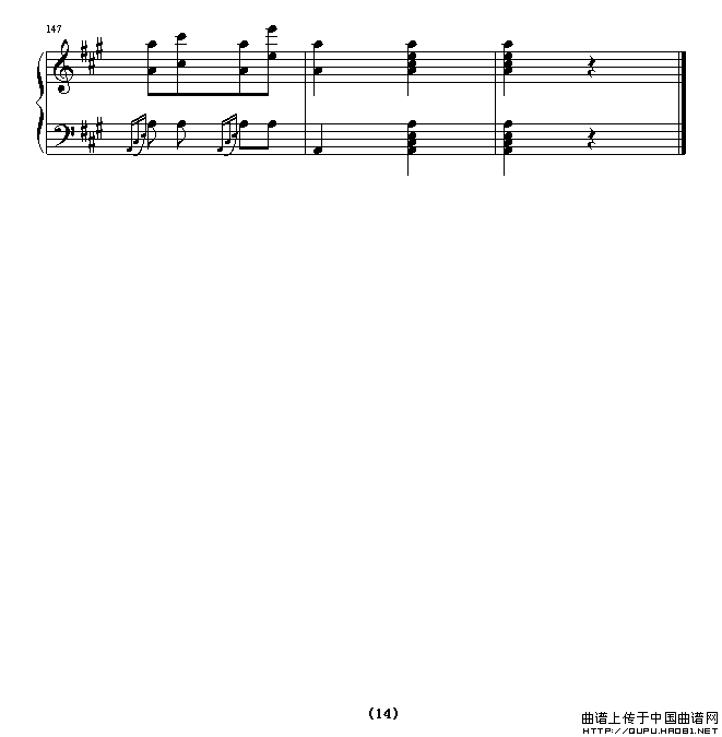 土耳其进行曲（还没考级记谱版）