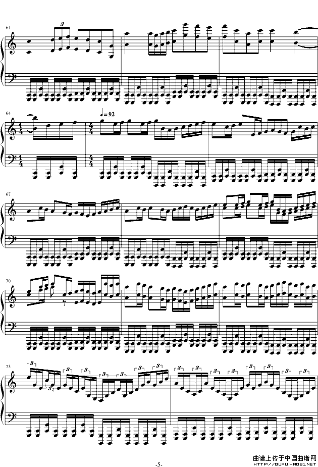 KANON（钢琴版摇滚卡农）