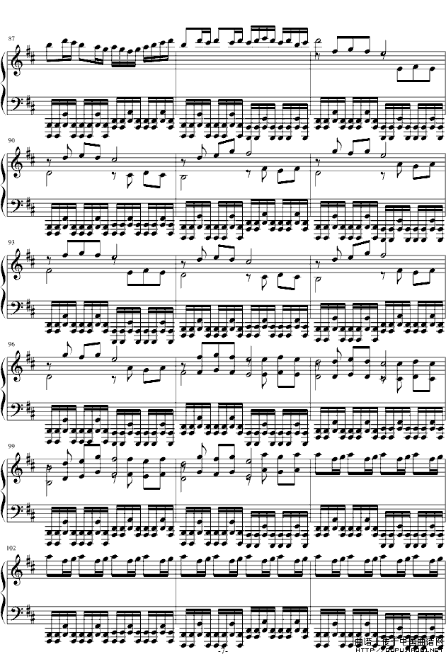 KANON（钢琴版摇滚卡农）