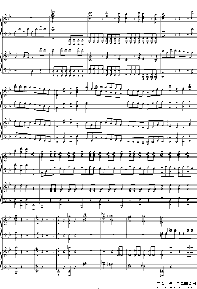 第四十号交响曲第一乐章（双钢琴）